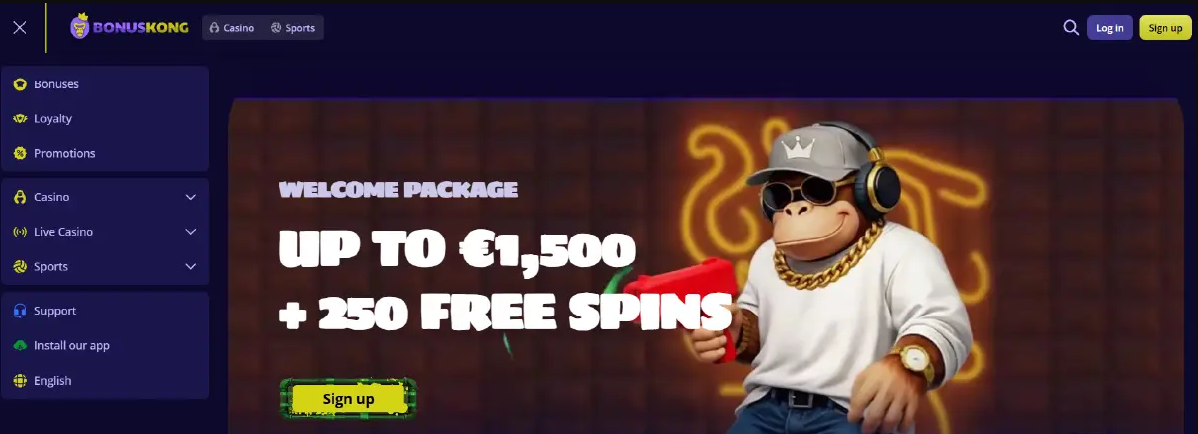 Bonuskong Casino - Nouveau Casino en Ligne 2025 Casino
